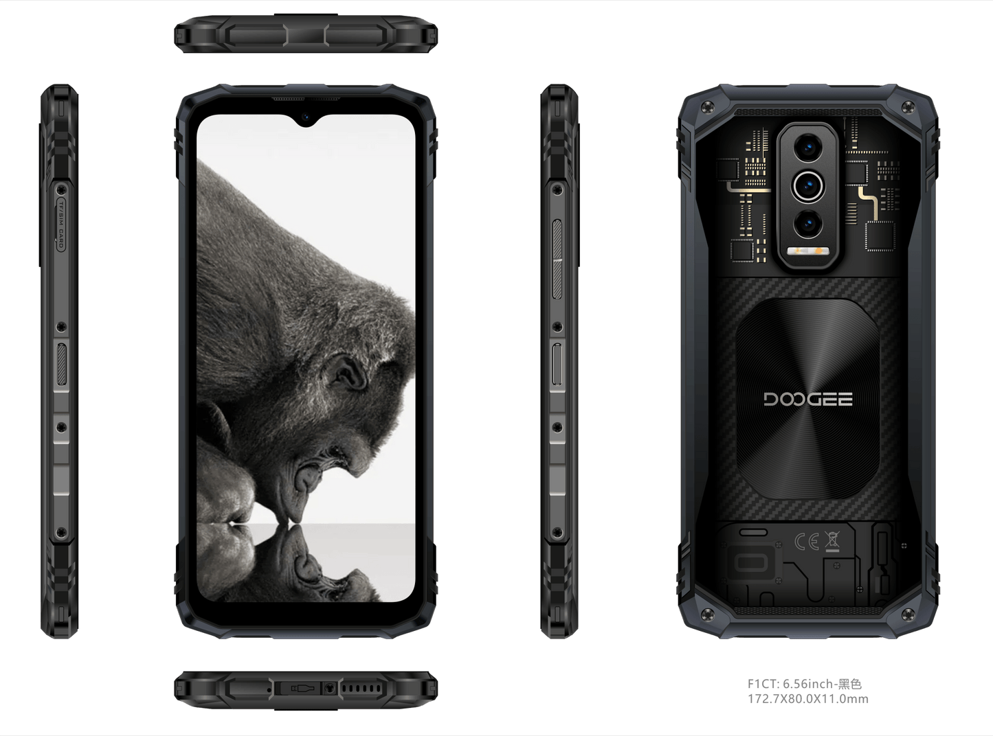 DOOGEE Blade10 Ultra, Zwart - Patriam BV