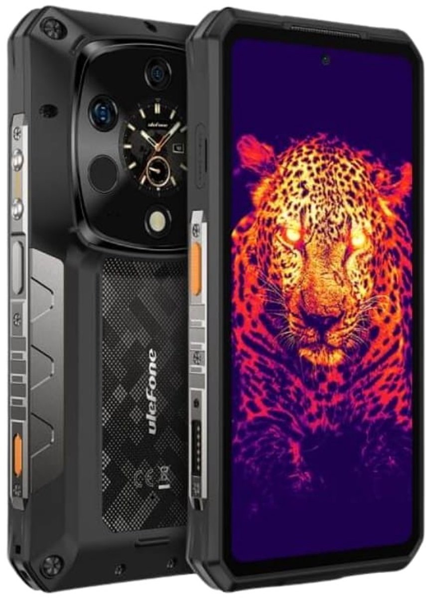 Ulefone Armor 28T Ultra Rugged smartphone, Thermal Version 5G 16+16GB/1TB Black - Patriam BV