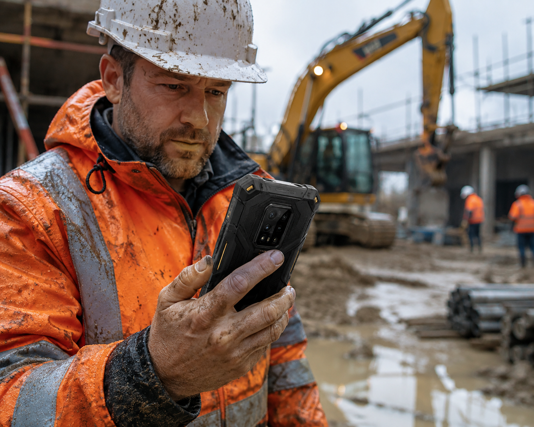 Rugged Smartphones voor Bouwprofessionals: De Ultieme Gids voor Betrouwbaarheid en Functionaliteit