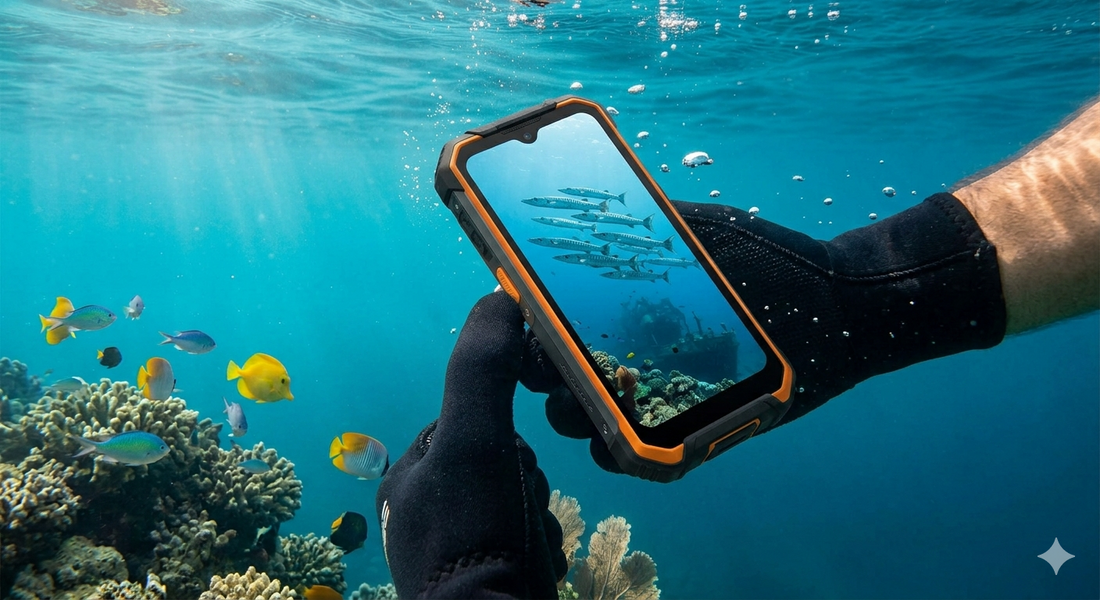 De Beste Onderwatercamera? Je Doogee of Ulefone Rugged Smartphone! - Patriam BV