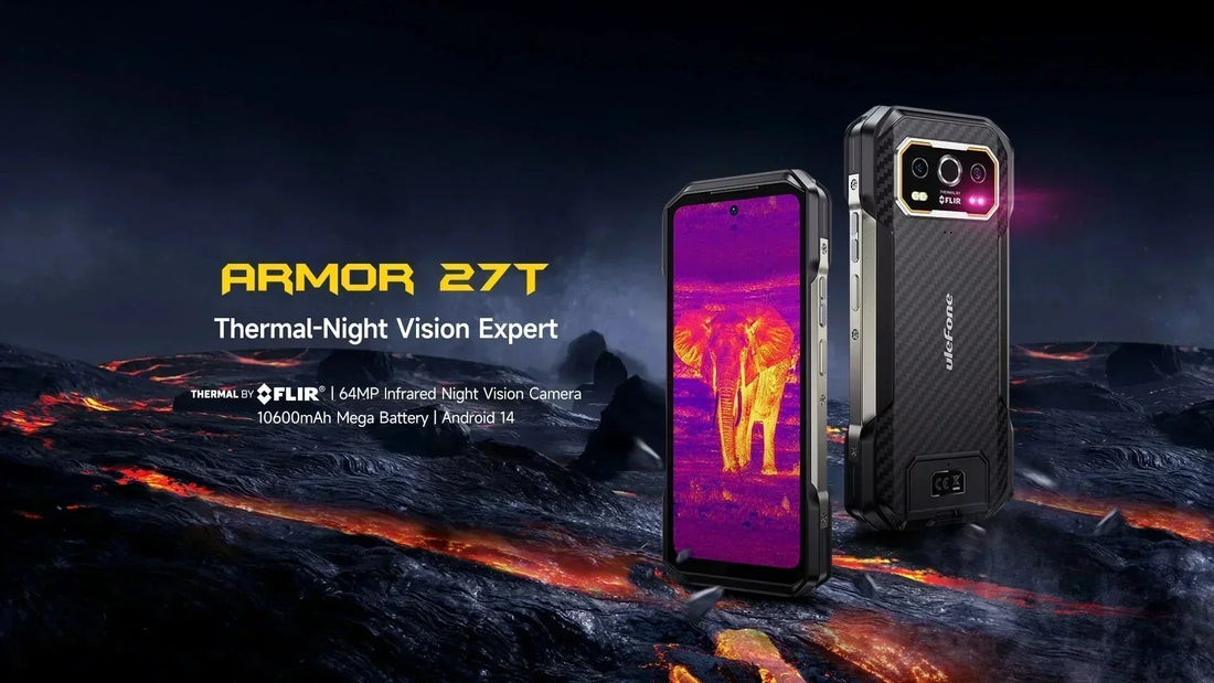 Ulefone Armor 27T Pro Plus, met verbeterd warmtebeeld! - Patriam BV