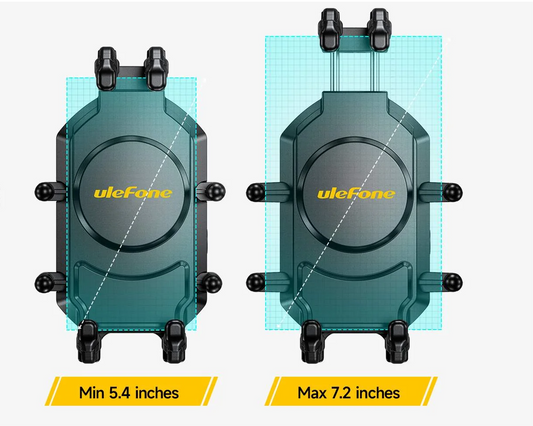 Ulefone Armor Mount Pro smartphonehouder voor fiets en motor - Patriam BV