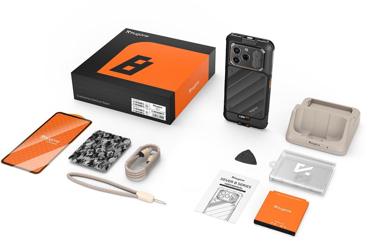 RugOne Xever 8 Rugged Smartphone