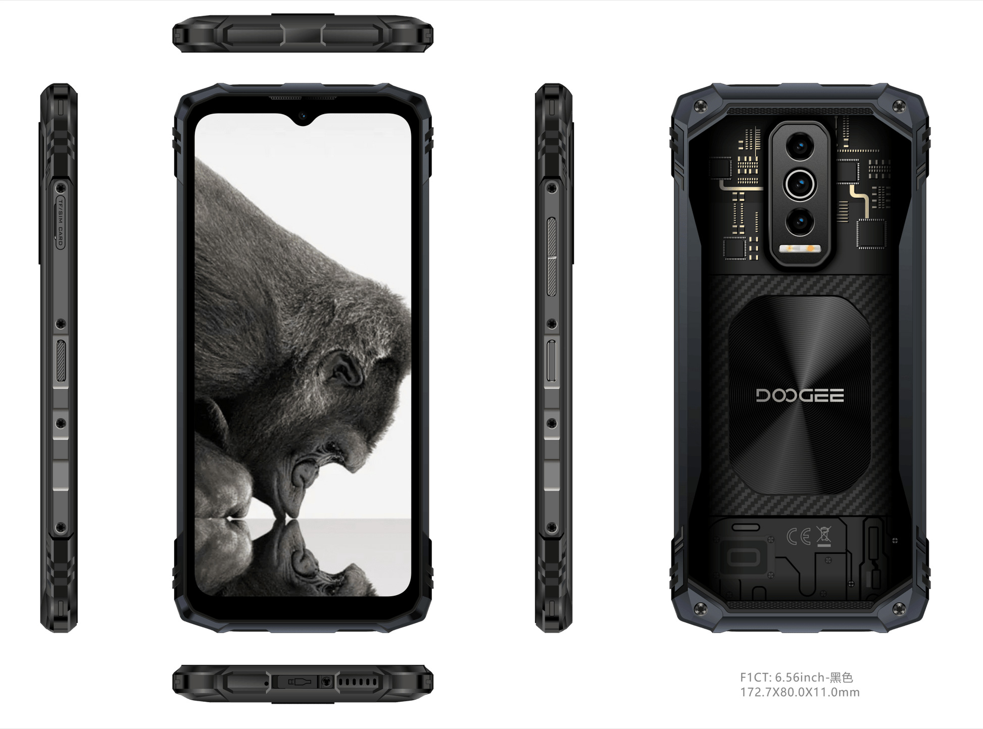 DOOGEE Blade10 Ultra, Zwart - Patriam BV
