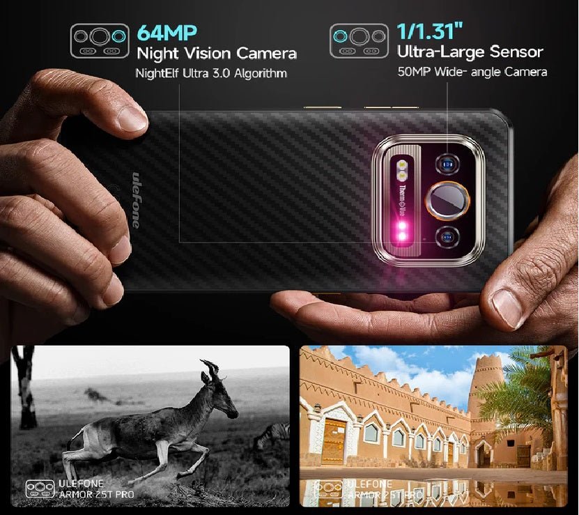 Ulefone Armor 25T Pro 5G 6+6GB/256GB Black - Patriam BV